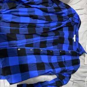 Oversized flannel